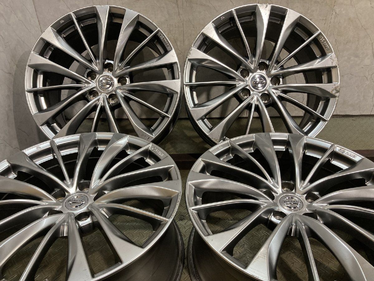 NISSAN 日産 V36スカイラインクーペ 純正OPホイール ENKEI製 19インチ