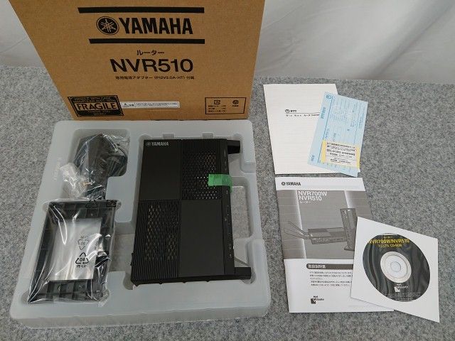 【未使用品】 ヤマハ YAMAHA ルーター NVR510 ギガアクセスVoIPルーター NTT西日本 Biz Box ルータ 2024年製