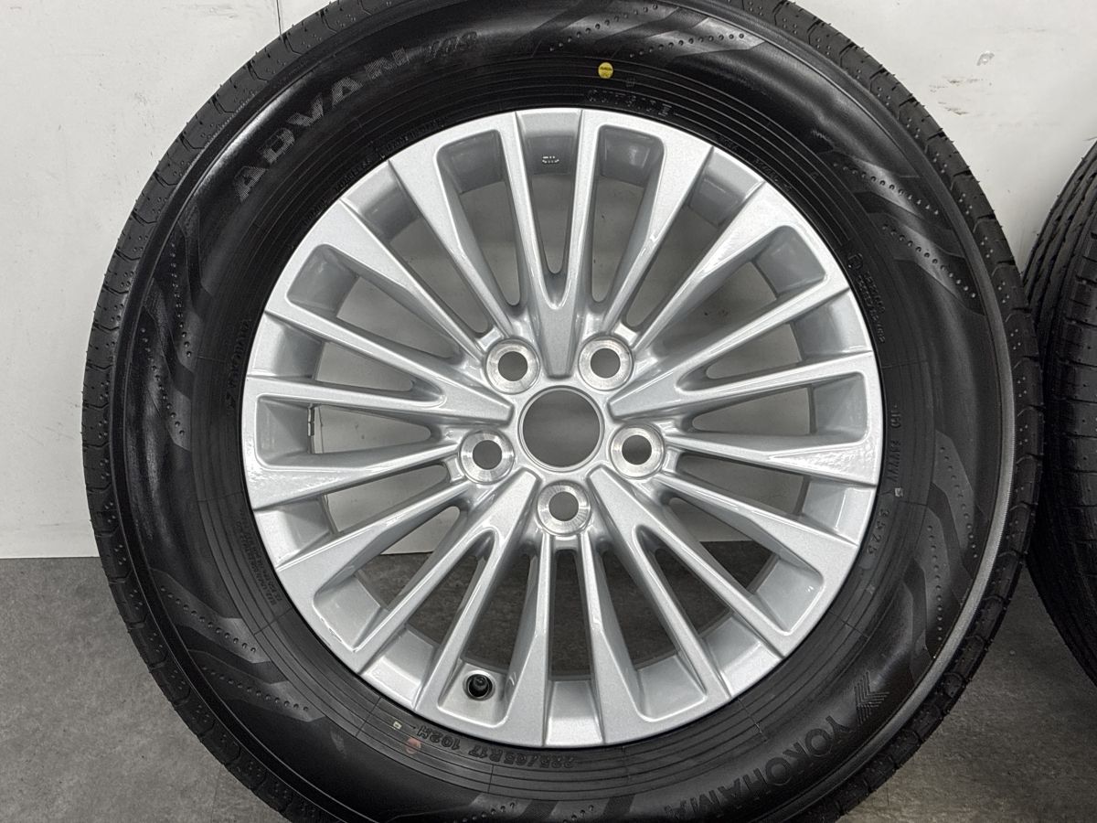 【2025年製 バリ溝】トヨタ 40 アルファード X 純正 17in 6.5J +40 PCD114.3 ヨコハマ アドバン V03 225/65R17 ヴェルファイア 即納可能 【2025年製 バリ溝】トヨタ 40 アルファード X 純正 17in 6.5J +40 PCD114.3 ヨコハマ アドバン V03 225/65R17 ヴェルファイア 即納可能