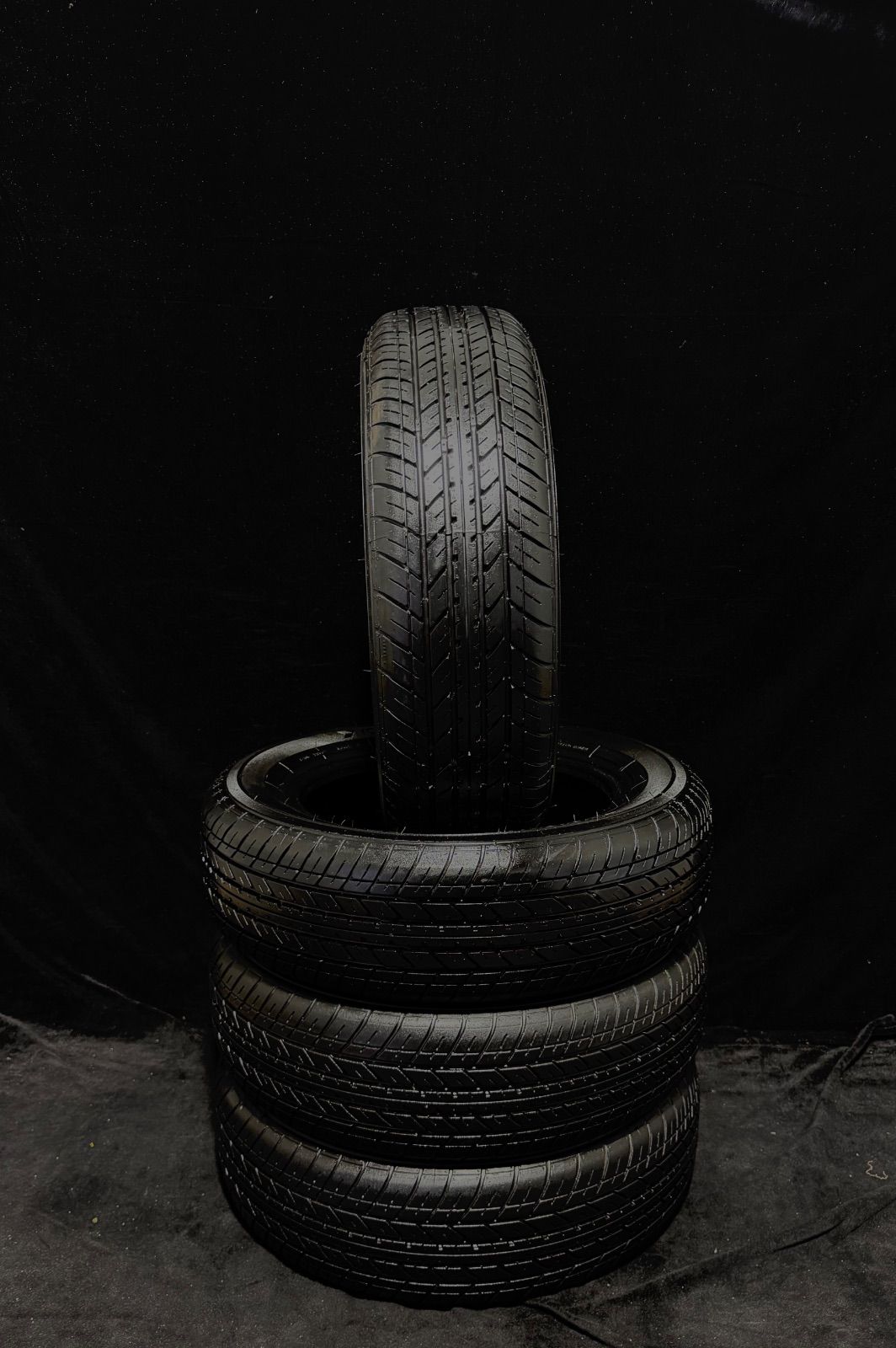 23年製(3本) 24年製(1本) 中古タイヤ4本セット　ヨコハマ　155/65R13 73S 8分山　サマータイヤ　T-402