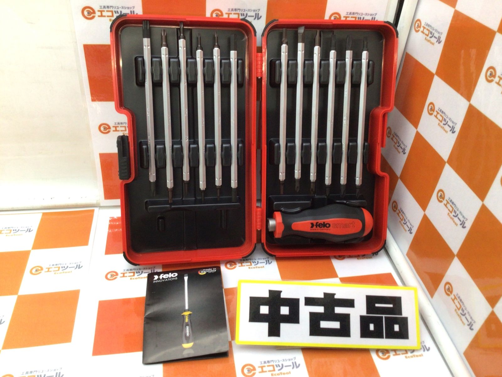 【未使用に近い】 felo(フェロ) 差替式ドライバーSMARTセット 245-6401 [IT_IUHT4][笠寺][M04]