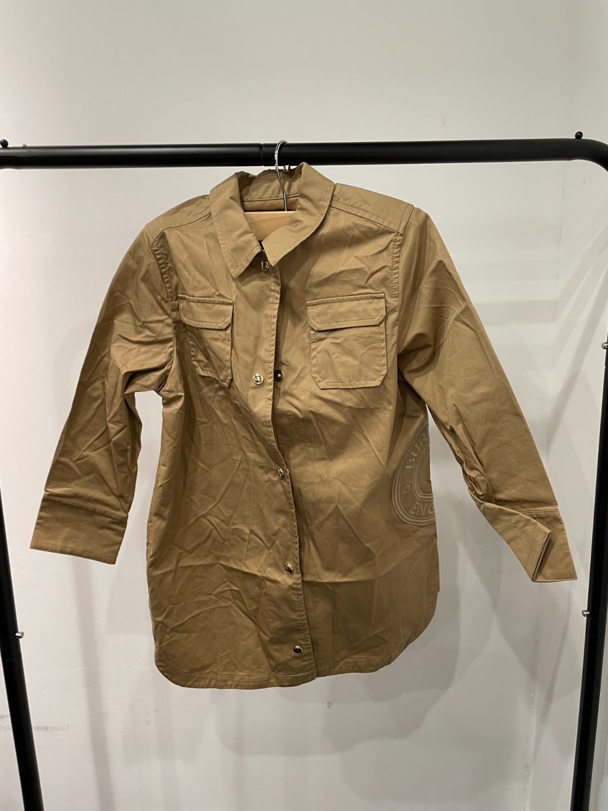 BURBERRY　バーバリー 　キッズシャツ　二点おまとめ 茶　 B26053014