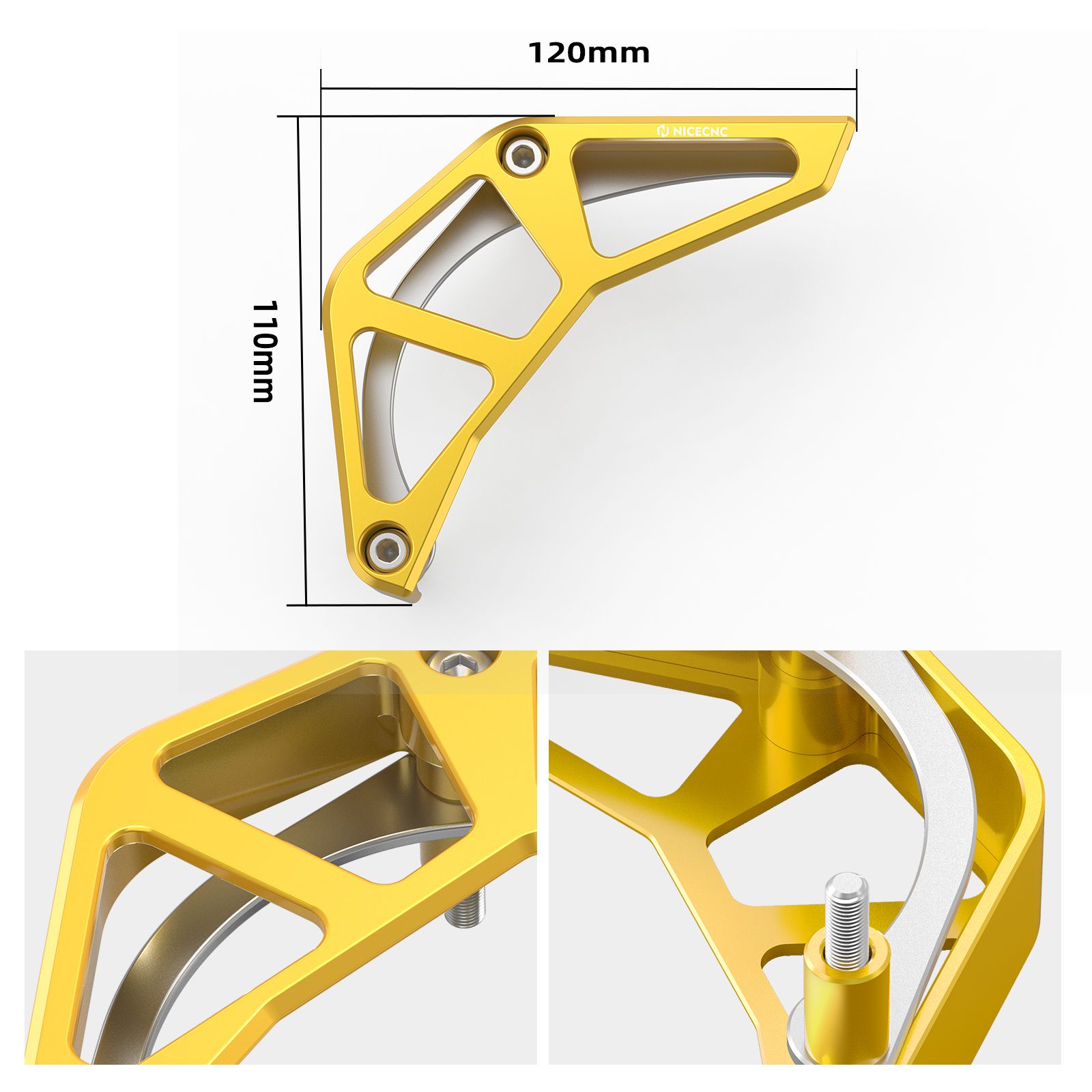 再購入用 RMZ250 NICECNCSUZUKI DR-Z4S/4SM スズキ25- 08 D0 Rチェーンガイド