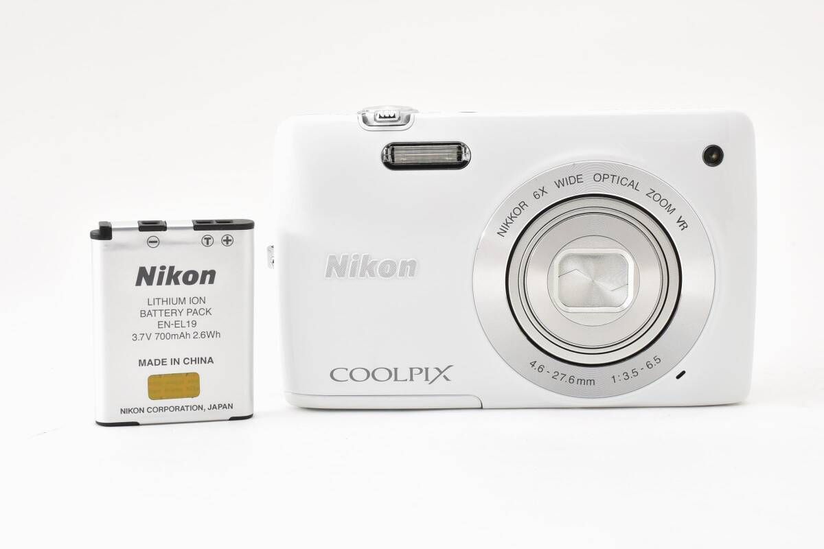 Best quality Nikon Nikon COOLPIX S4300 white W0891 #5722