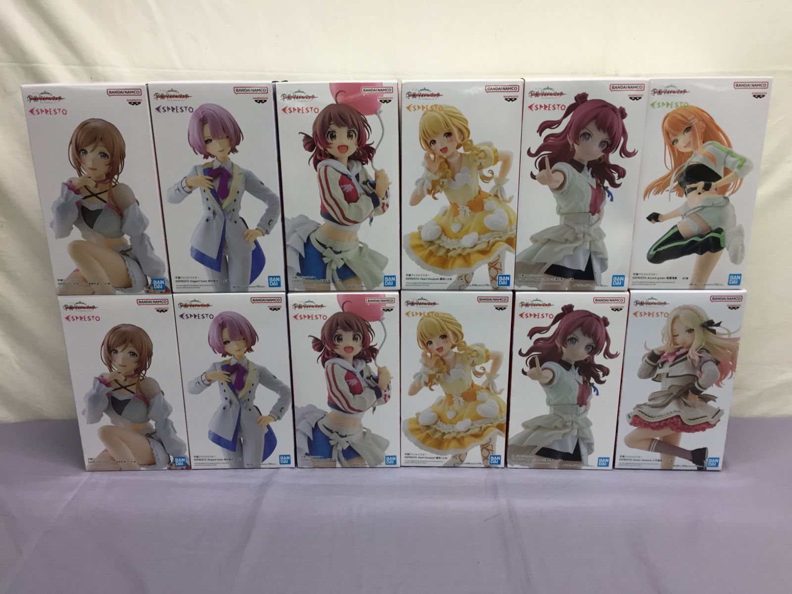 【Kame】[Unopened] Gakuen Idolm Master Academic Mass ESPRESTO Figure Set of 12 The Idolm @STER Gakuen 810