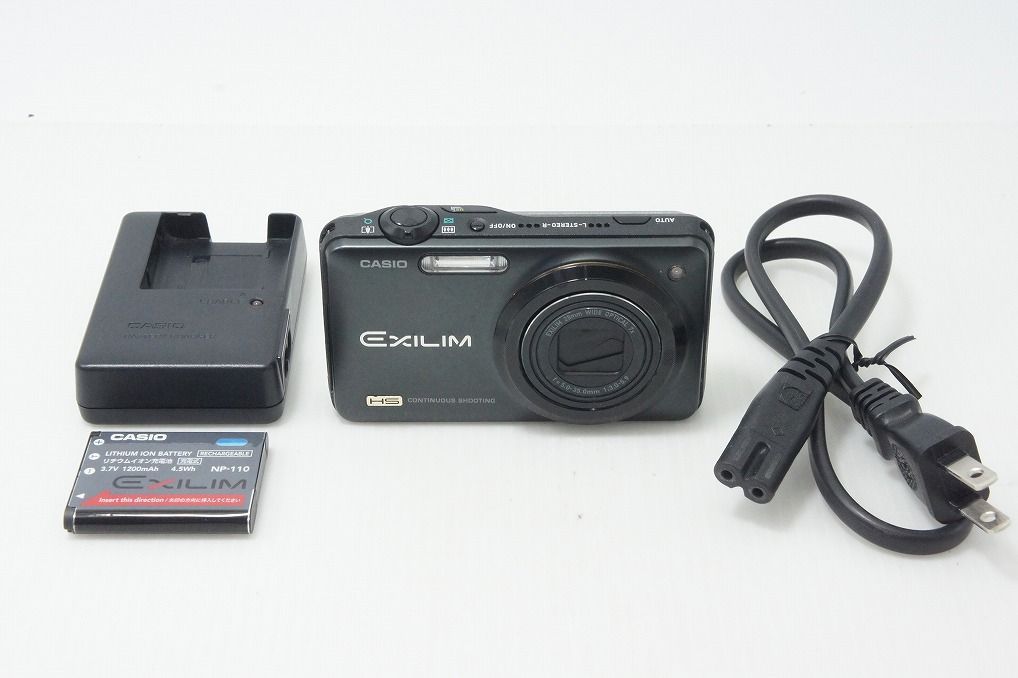 CASIO EXILIM EX-ZR10 Compact Digital Camera Black 260824a