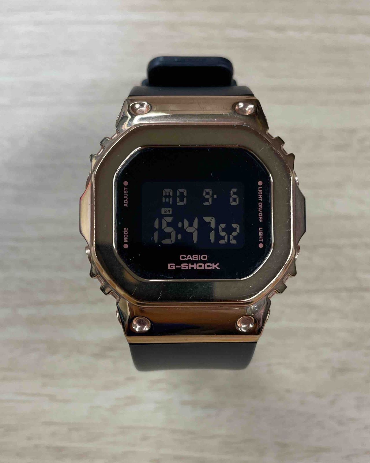 CASIO G-SHOCK GM-S5600PG ピンクゴールド×ブラック