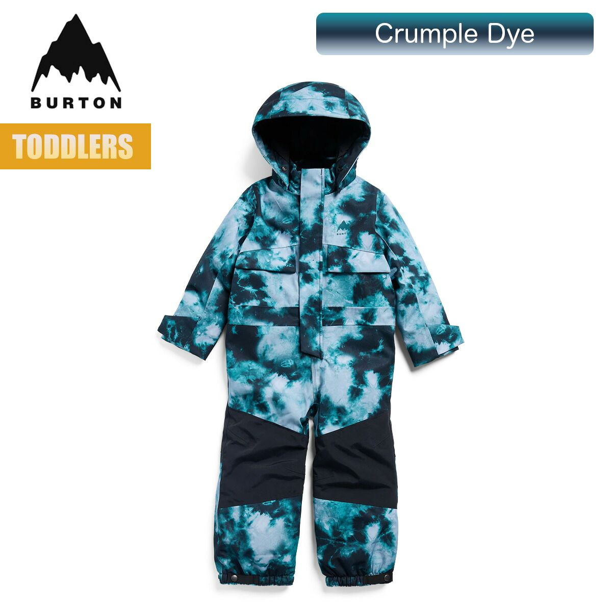 バートン スノーボードウェア キッズ ワンピース Crumple Dye 26-27 Burton トドラー 27WIN-221741 Toddlers 2L One Piece スノースーツ スノーウェア 正規品