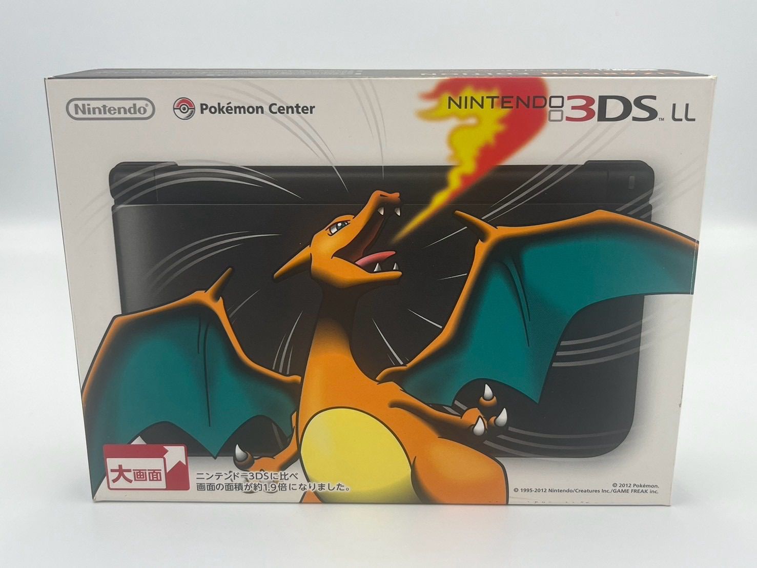 [From Saitama] Nintendo 3DS LL Charizard Edition Opened Unused