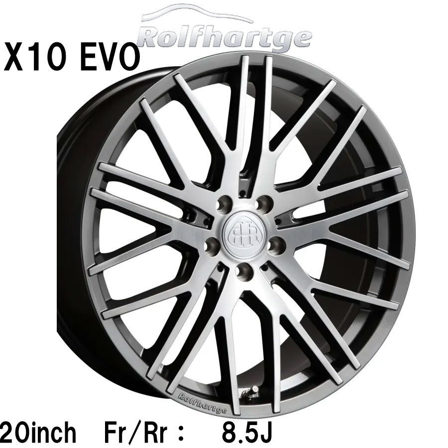 残り2台分 Rolfhartge ホイール 20インチ BENZ X253 X247 X156 X10 EVO ガンメタブラッシュド ダイヤモンドエディション ロルフハルトゲ ベンツ 20inch 絶版