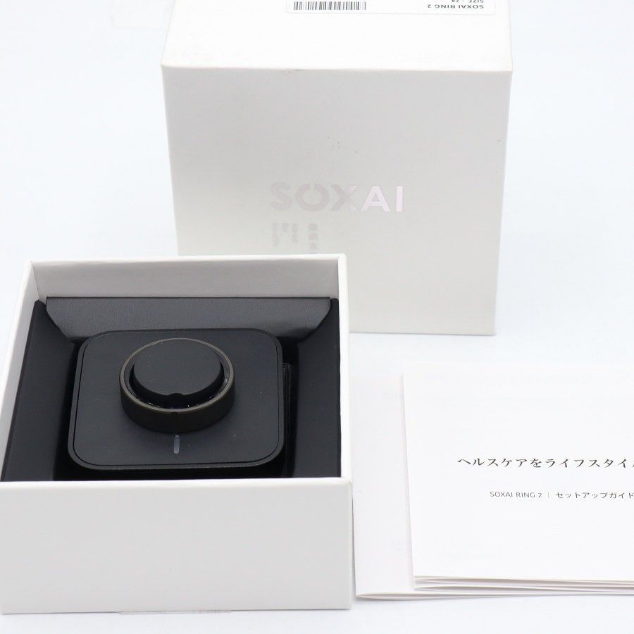【美品】SOXAI RING 2 マットブラック 24号 SOXAIRING2MBK24 スマートリング ソクサイリング 本体 19,135円
