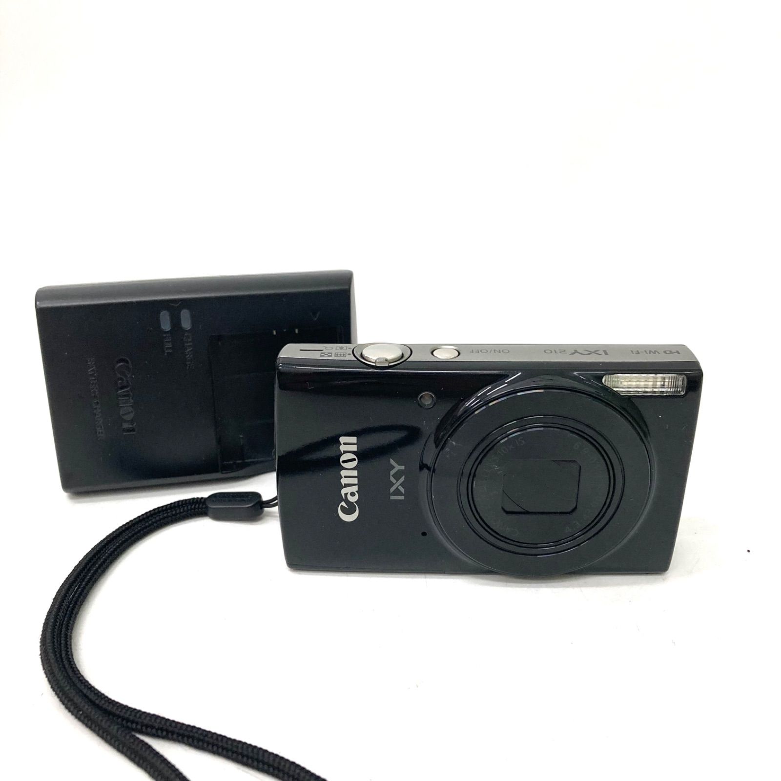 [Canon] Canon IXY 210 compact digital camera silver color working product ☆