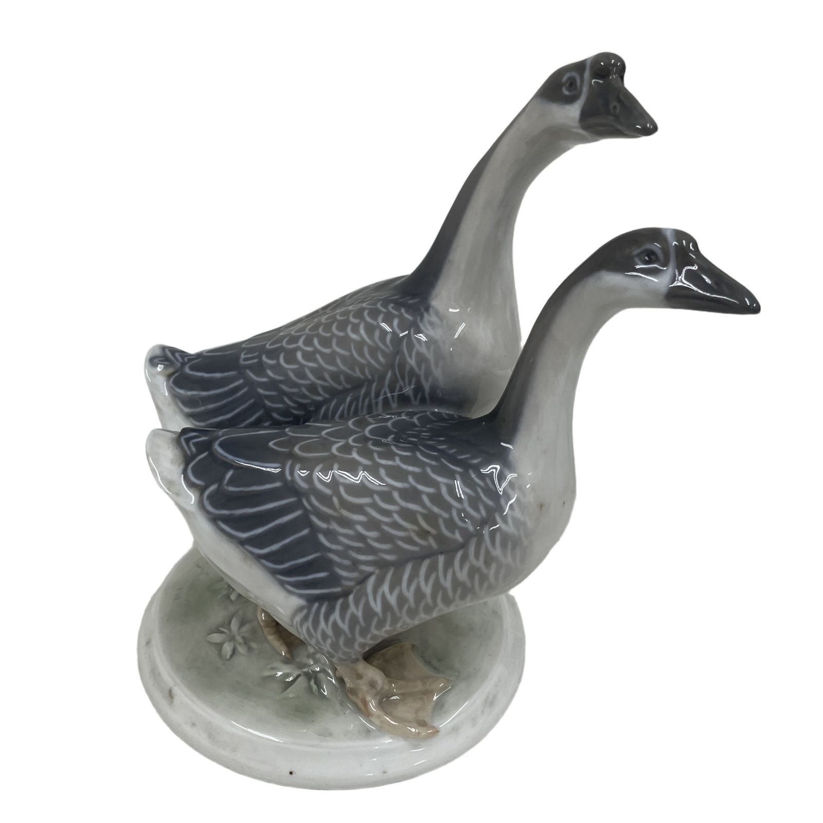 ROYAL COPENHAGEN 2068 ペアのガチョウ 陶器 置物 中古 O11601257