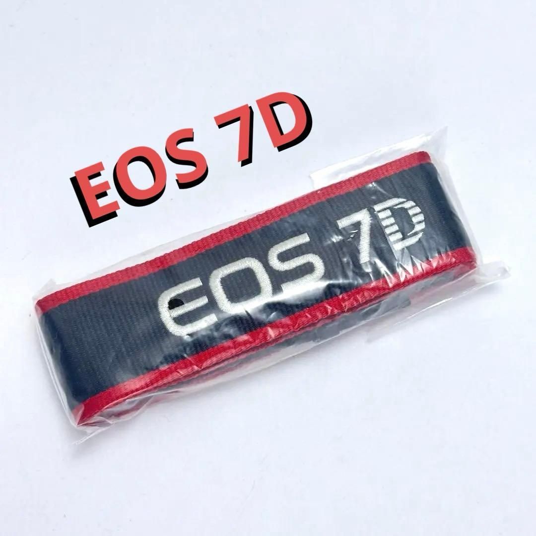 新品未開封】Canon 純正 ストラップ EOS 7D 幅3.8cm キヤノン 佳能
