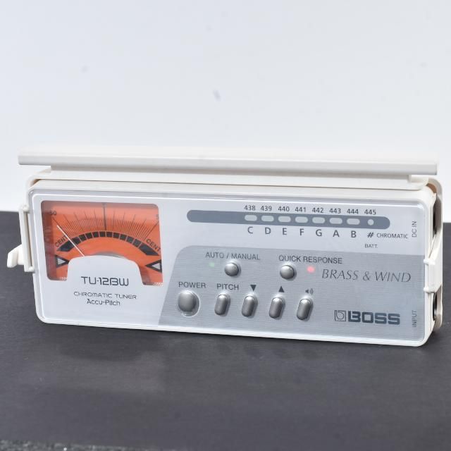 BOSS TU-12BW クロマチックチューナー 管楽器用 クリップマイク付 美品 動作確認済 7,742円