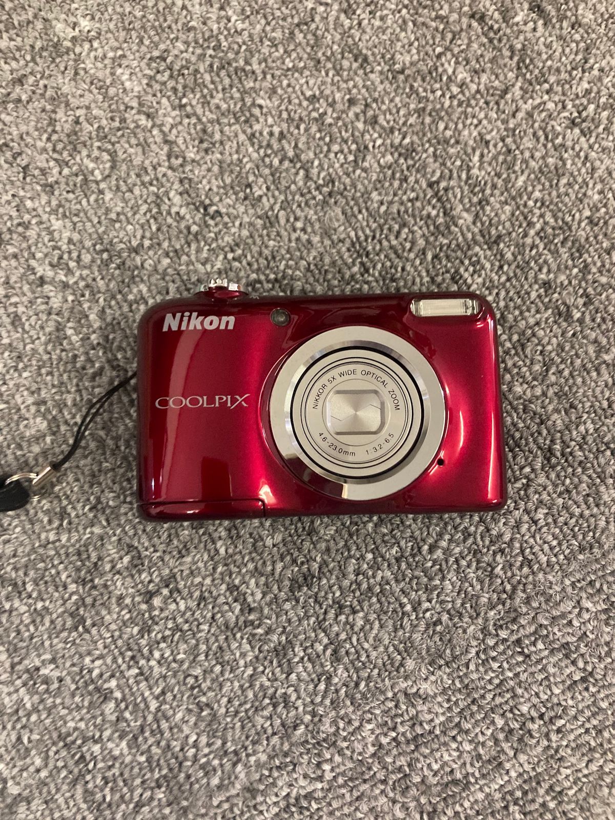 ● [Power Confirmed] [Operation Unconfirmed] Nikon Nikon COOLPIX A10 Compact Digital Camera Red 16 Million Pixels [Camera 2] [2]