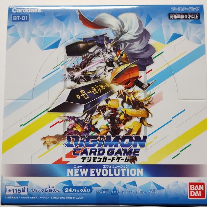 デジモンカードゲーム ブースター BT-01 NEW EVOLUTION 1BOX 未開封