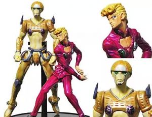 Figure ARTFX Giorno Giovanna & Gold Experience “JoJo's Bizarre Adventure Part 5: Golden Wind” (junk item) [shipping within 10 days]