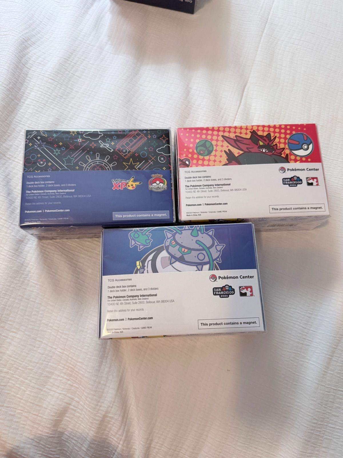 3点セット】WCS2026限定 ポケカ ダブルデッキボックス