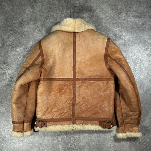 90's Schott BROS. INC. B-3 ムートンフライトジャケット USA製