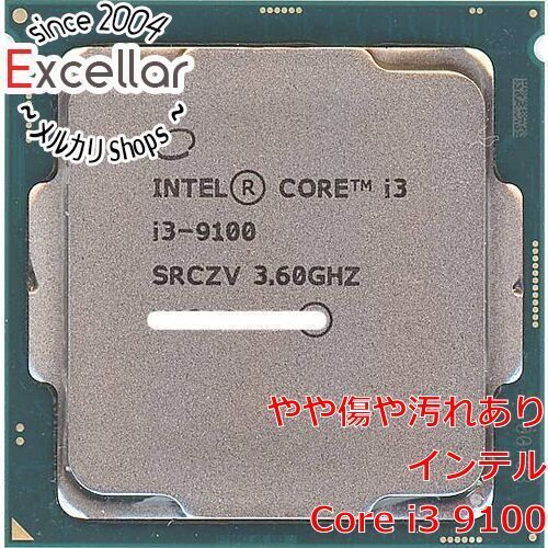 Core i3 9100 CPU intel やや傷や汚れあり - メルカリ