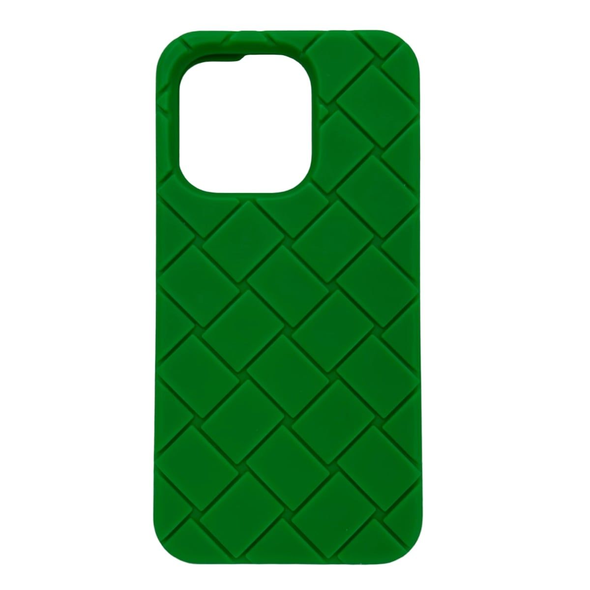 BOTTEGA VENETA(ボッテガヴェネタ) 携帯電話ケース美品 マキシイントレチャート グリーン スマートフォンケース