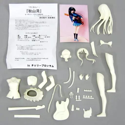 [Used] Figure Mio Akiyama “K-ON!” 1/7 resin cast kit