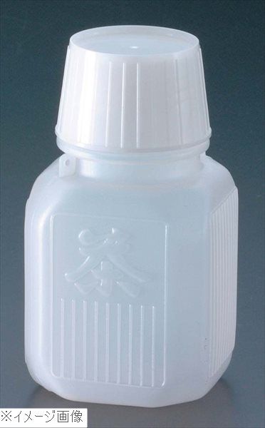 【新品】PE製 お茶容器 TN-2 蓋付(500入)200cc