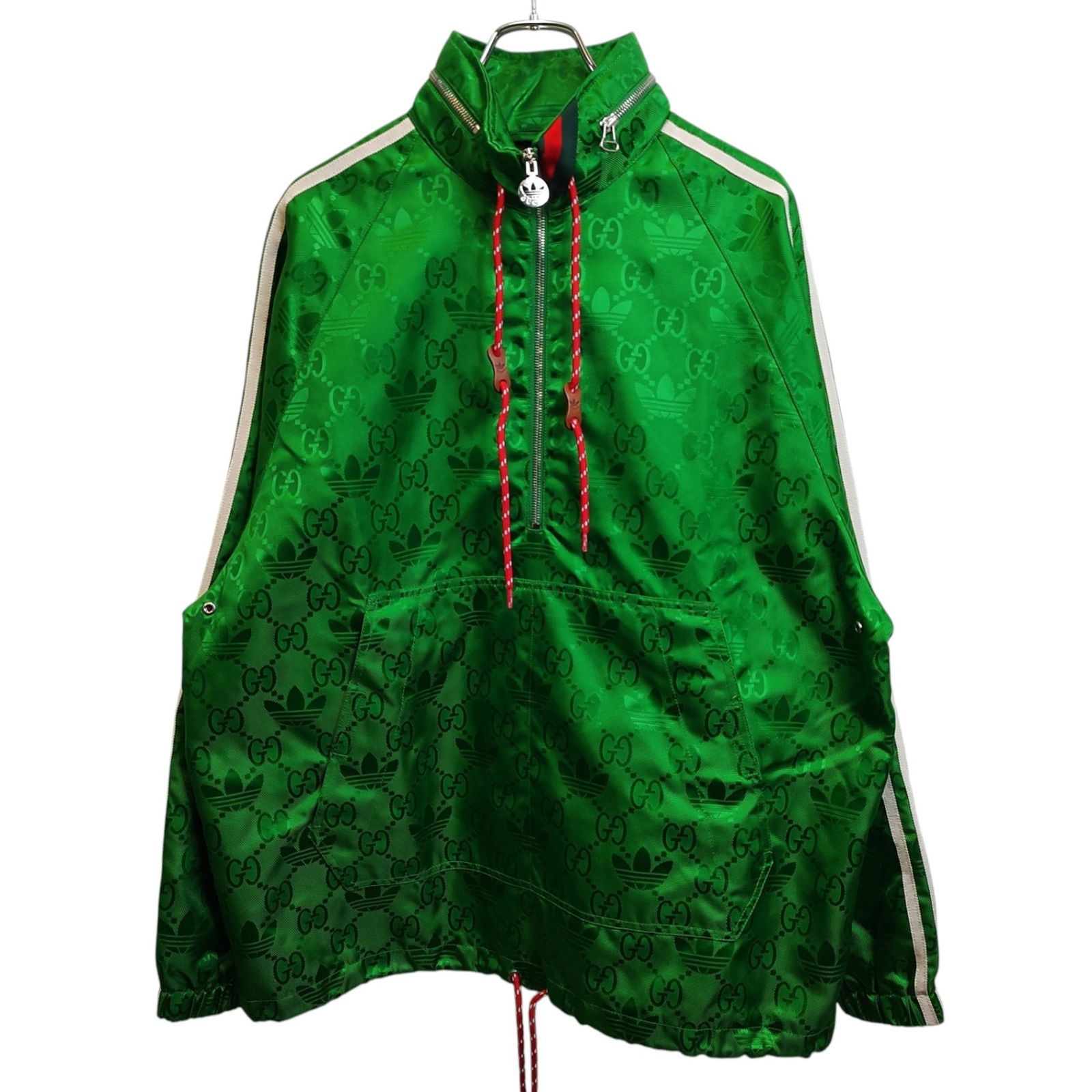 GUCCI グッチ x ADIDAS アディダス 22AW マクロGG ハーフジップ