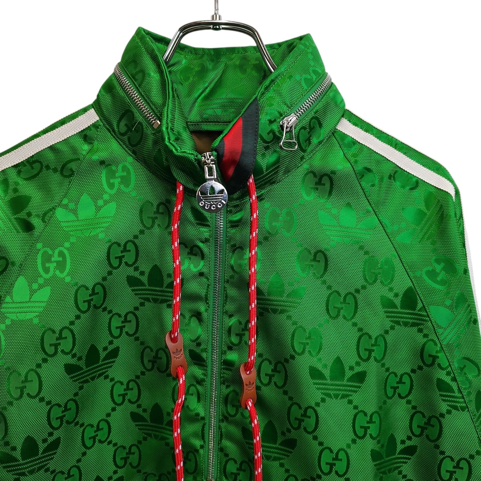 GUCCI グッチ x ADIDAS アディダス 22AW マクロGG ハーフジップ