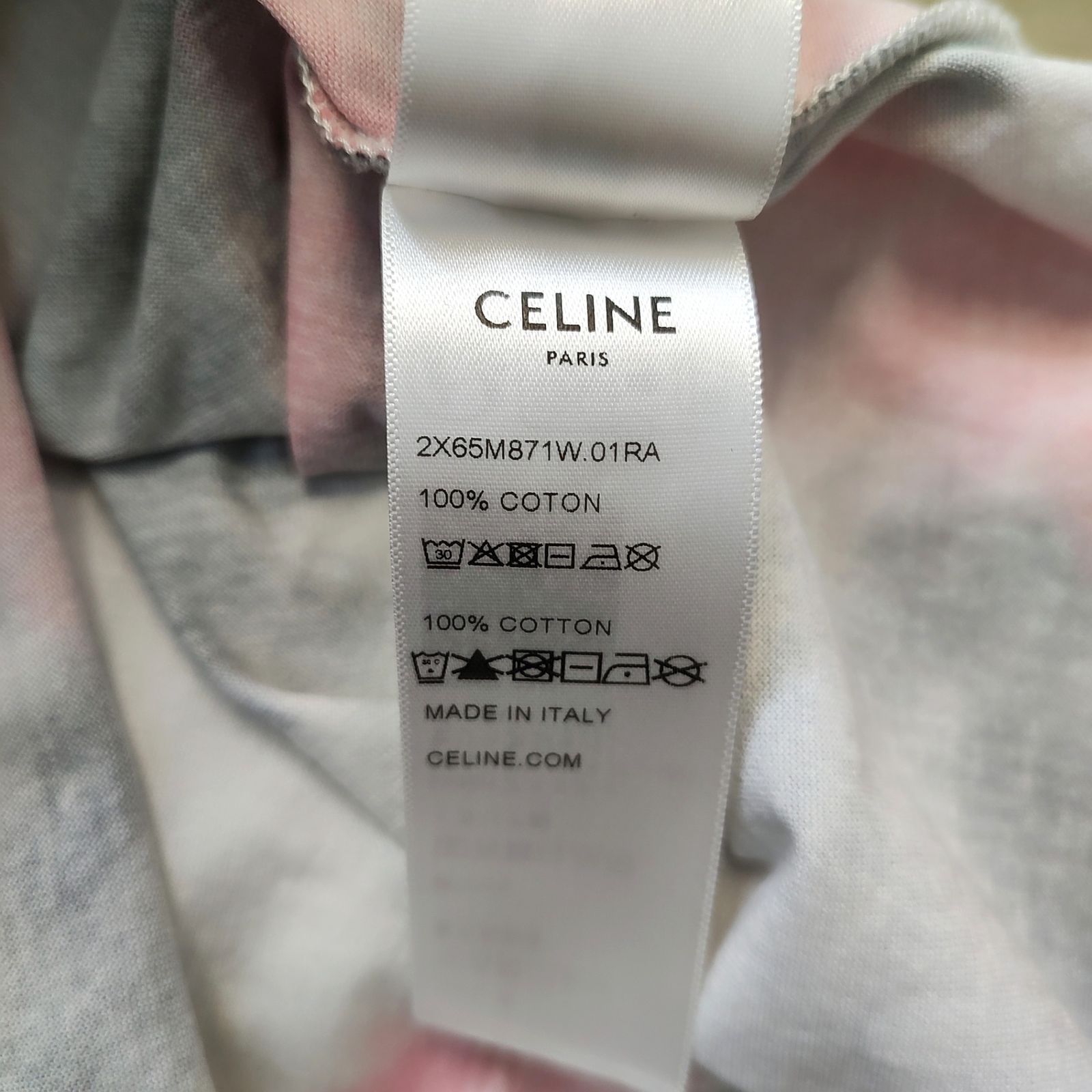 CELINE セリーヌ 24SS Tie-Dye Loose T-Shirts タイダイ ルーズ