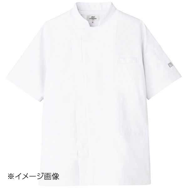 【新品】空調服コックコート KC-8717 半袖 L C-1 ホワイト
