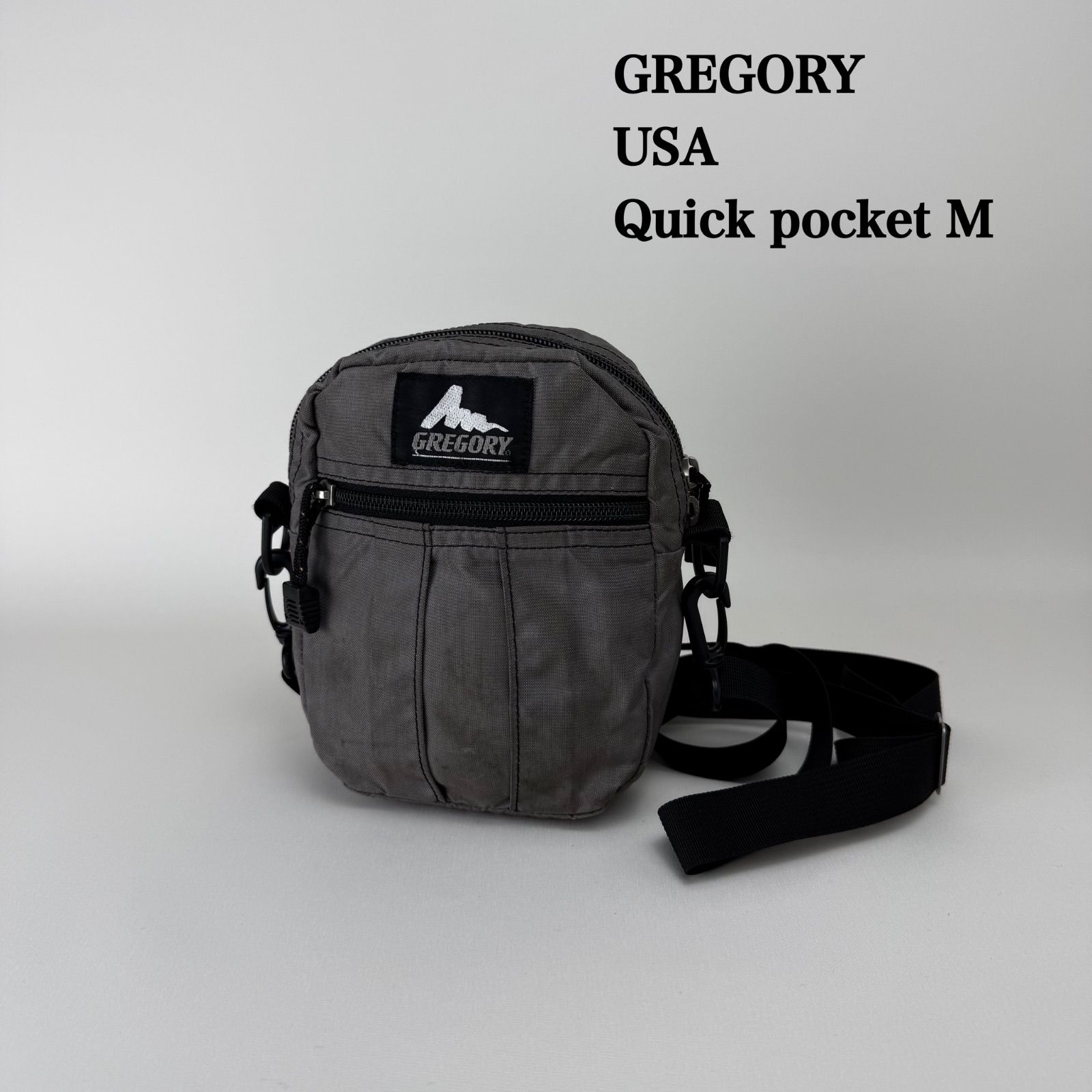 GREGORY 90s USA vintage Quick pocket M グレゴリー 旧タグ アメリカ