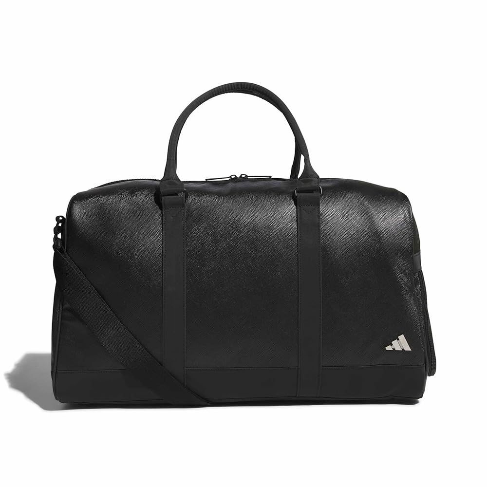 アディダス Adidas ボストンバッグ メタルロゴ ボストンバッグ ブラック [ブラック]