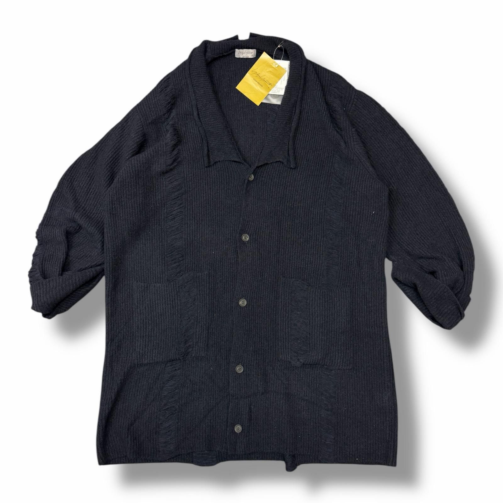参考上代104500円 未使用 Yohji Yamamoto POUR HOMME 7G3P HALF