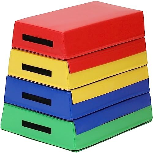 KaRaDaStyle 跳び箱 ソフト 飛び箱 とび箱 ジョイント式 とびばこ 子供 幼児 保育園 幼稚園 小学生 運動 自宅 子ども 室内 家庭用 カラフル Ju