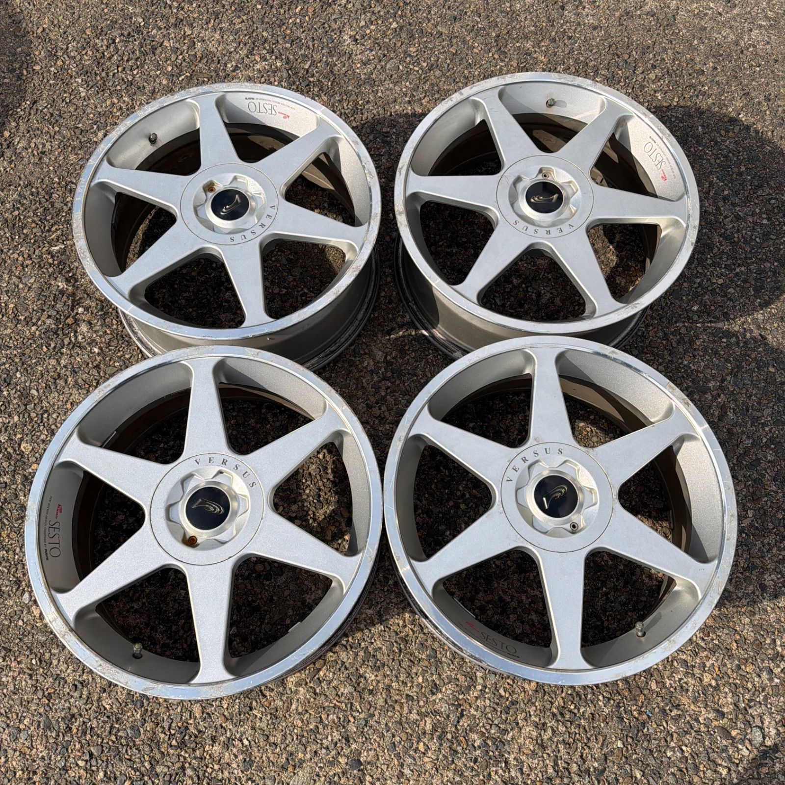RAYS VESTA VERSUS SESTO 17インチホイール　4本セット