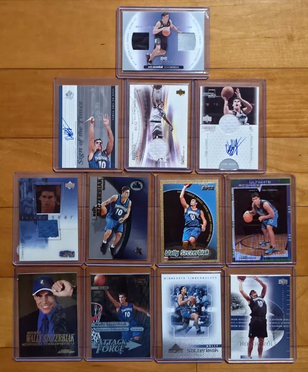 Wally Szczerbiak ウォーリー スチェルビャク 12 章 まとめ 50 ハン限定 Gold Jersey サイン入り+ジャージ 2 SPx
