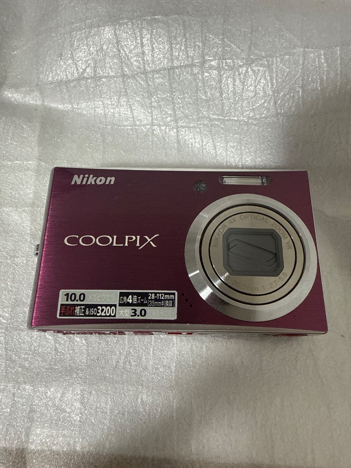Good operation digital camera main unit Nikon Coolpix S610
