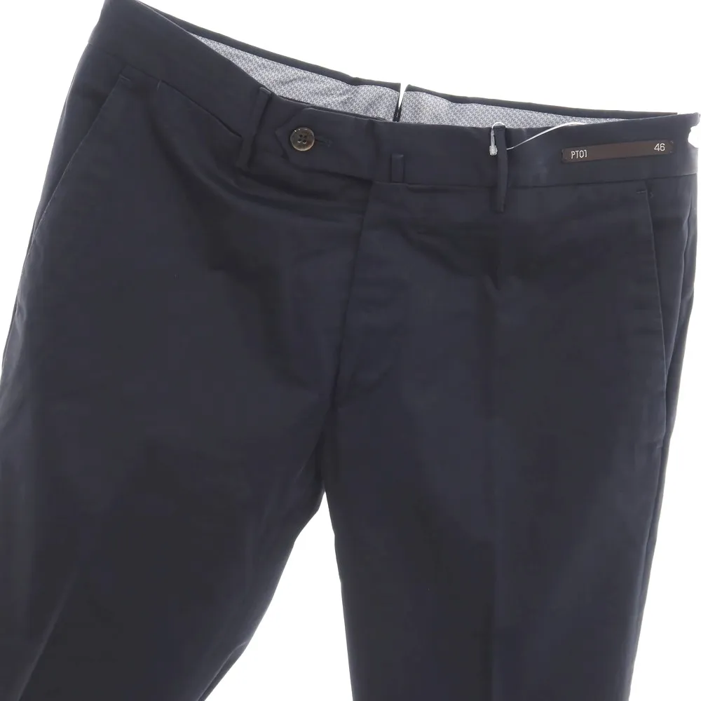 【美品】PT01 トラベラー ジャージ スラックス 46 ネイビー ストレッチ 美品】PT01 トラベラー ジャージ スラックス 46 ネイビー ストレッチ