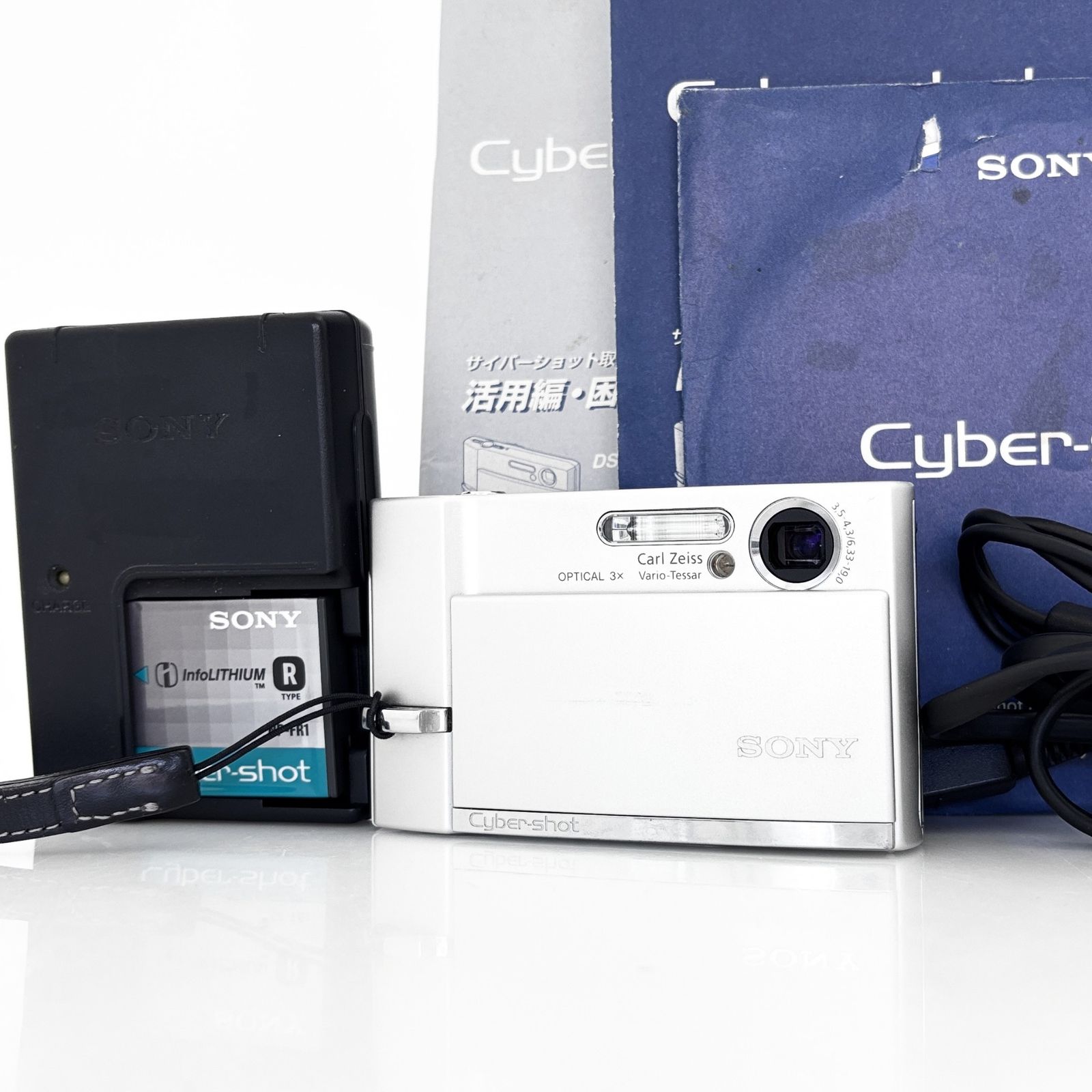 [Sony] SONY Cyber-shot DSC-T30 Silver Digital Camera #W025