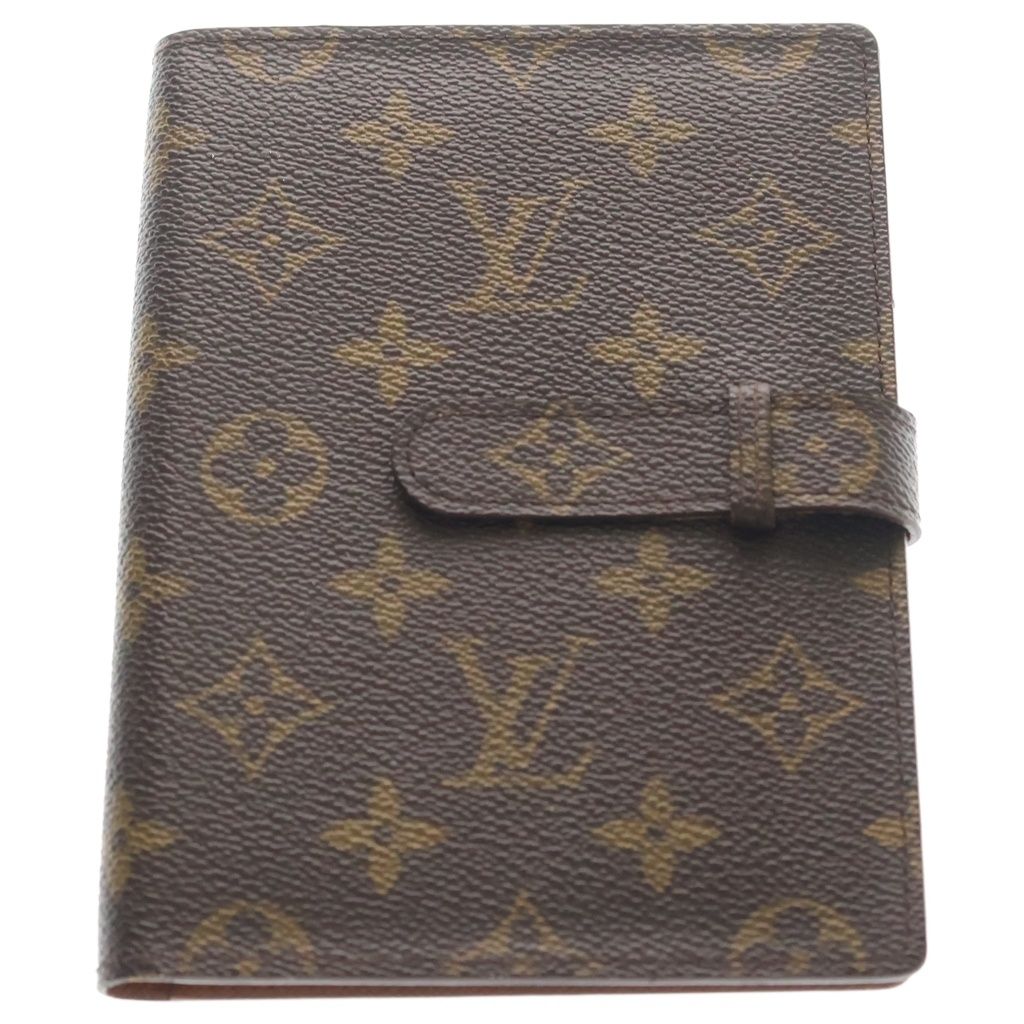 LOUIS VUITTON (ルイヴィトン) モノグラム ポシェット・フォトケース 手帳カバー ブックカバー ノートカバー ブラウン PVCレザー M58817 13,645円