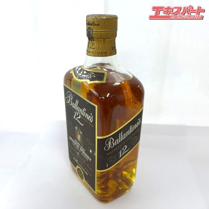 希少 Ballantine's 12年 70年代 赤青旗紋章 - メルカリ