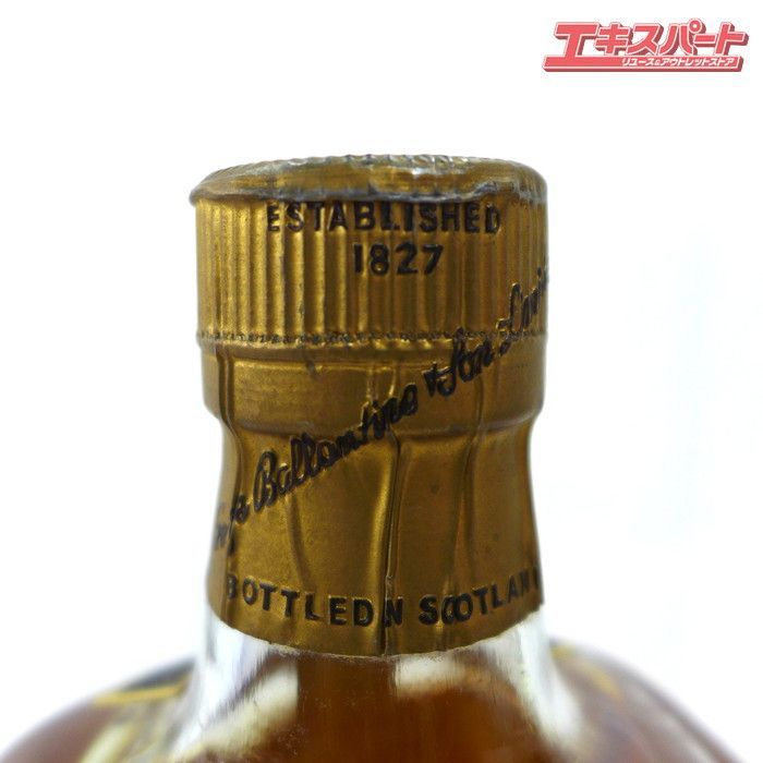 希少 Ballantine's 12年 70年代 赤青旗紋章 - メルカリ