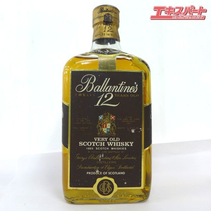 Ballantine's バランタイン12年 VERY OLD 赤青旗 紋章 バランタイン