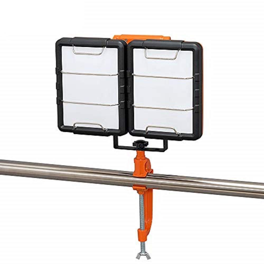 アイリスオーヤマ LED ワークライト クランプライト 屋内専用 7500lm LWT-7500C-AJ [明るさ d)10000lm(吊り下げ)]