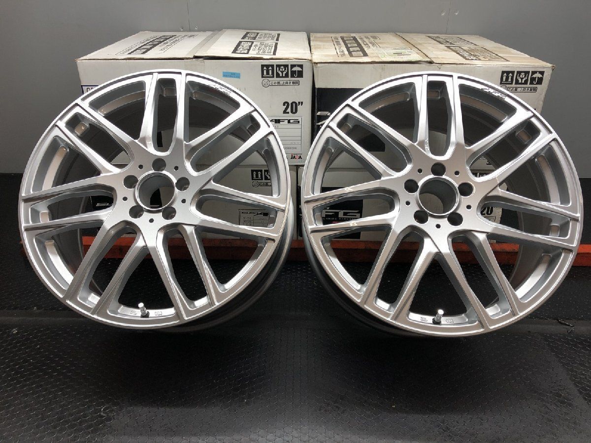 【新品】BIGWAY EURO AFG ビッグウェイ 20インチ 4本 8.5J5HPCD112+20/+40 ベンツ/GLCクーペ/GLE/GLS等　(SHY028)