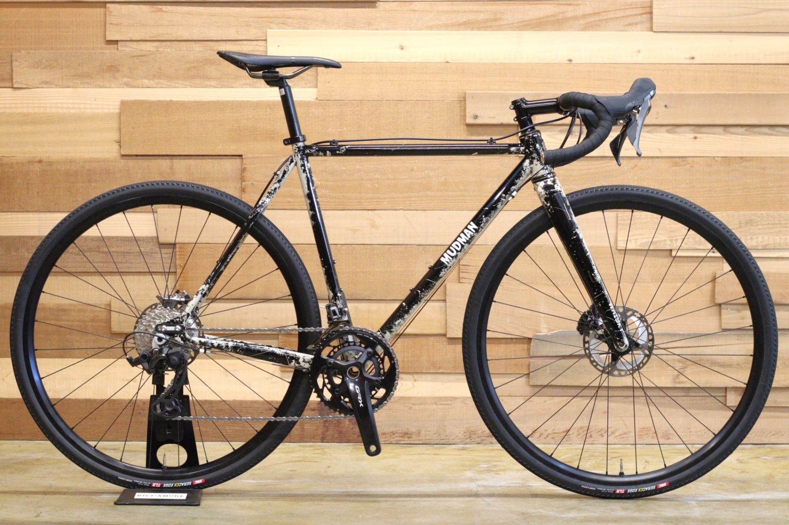 アバブ バイクストア ABOVE BIKE STORE マッドマン MUDMAN 2022頃 Sサイズ シマノ GRX RX820 MIX 12S クロモリ グラベル ロードバイク 泥はね風塗装 【立川店】 112,900円