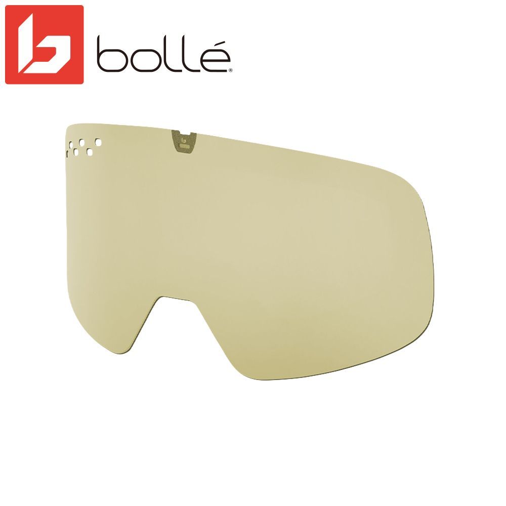 【 平面レンズ 】Bolle ボレー NEVADA NEO ネバダ ネオ 交換用スペアレンズ ライトレモン Cat.0 VLT80％ ブラックマット BA509002