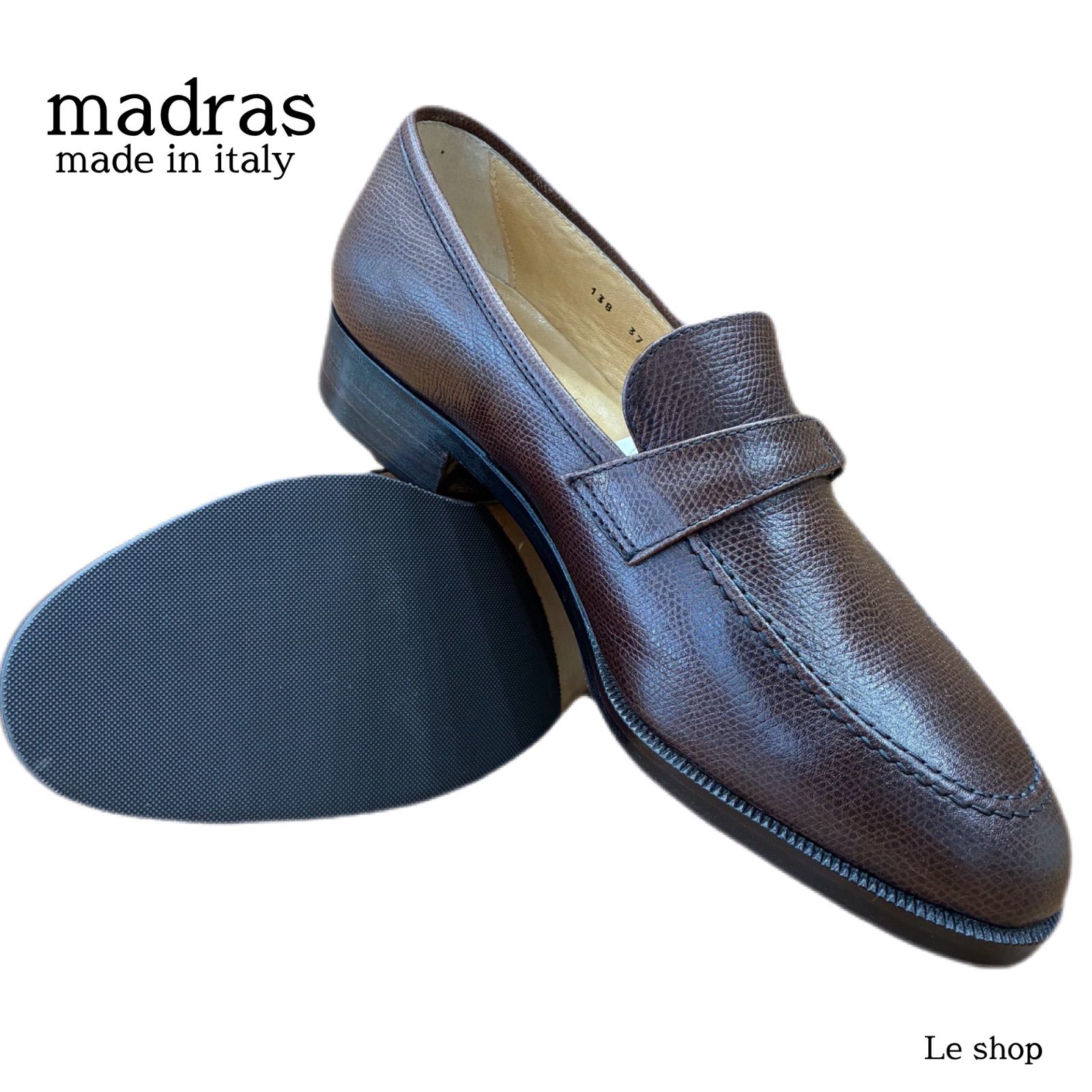 madras マドラス ローファー クリーニング済み 修理済み 中古品